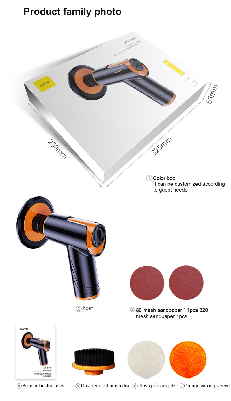 Car Beauty Maintenance Polishing Machine - Boho Roe