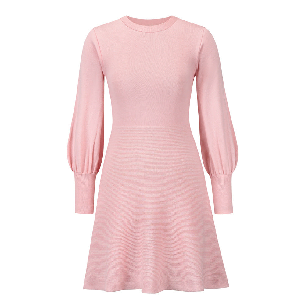 Women's Fashion Elegant Slim Fit Slim Looking Base Woolen Skirt