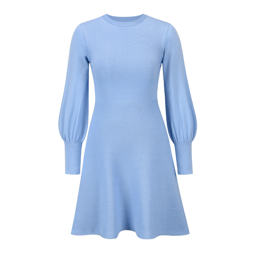 Women's Fashion Elegant Slim Fit Slim Looking Base Woolen Skirt